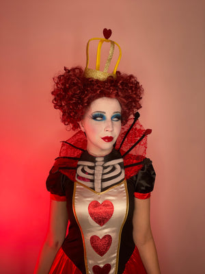 Deluxe Queen of Hearts Womens Costume