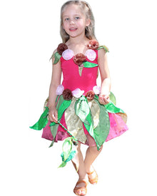 Pink Gum Blossom Dress Girls Costume