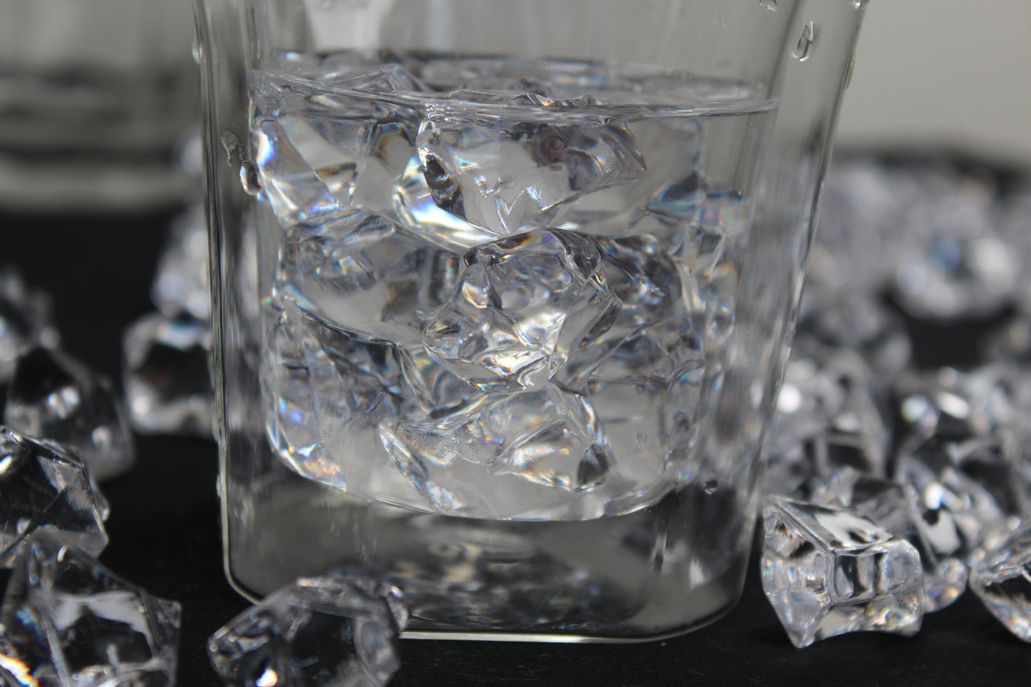 Acrylic Ice Cubes Prop