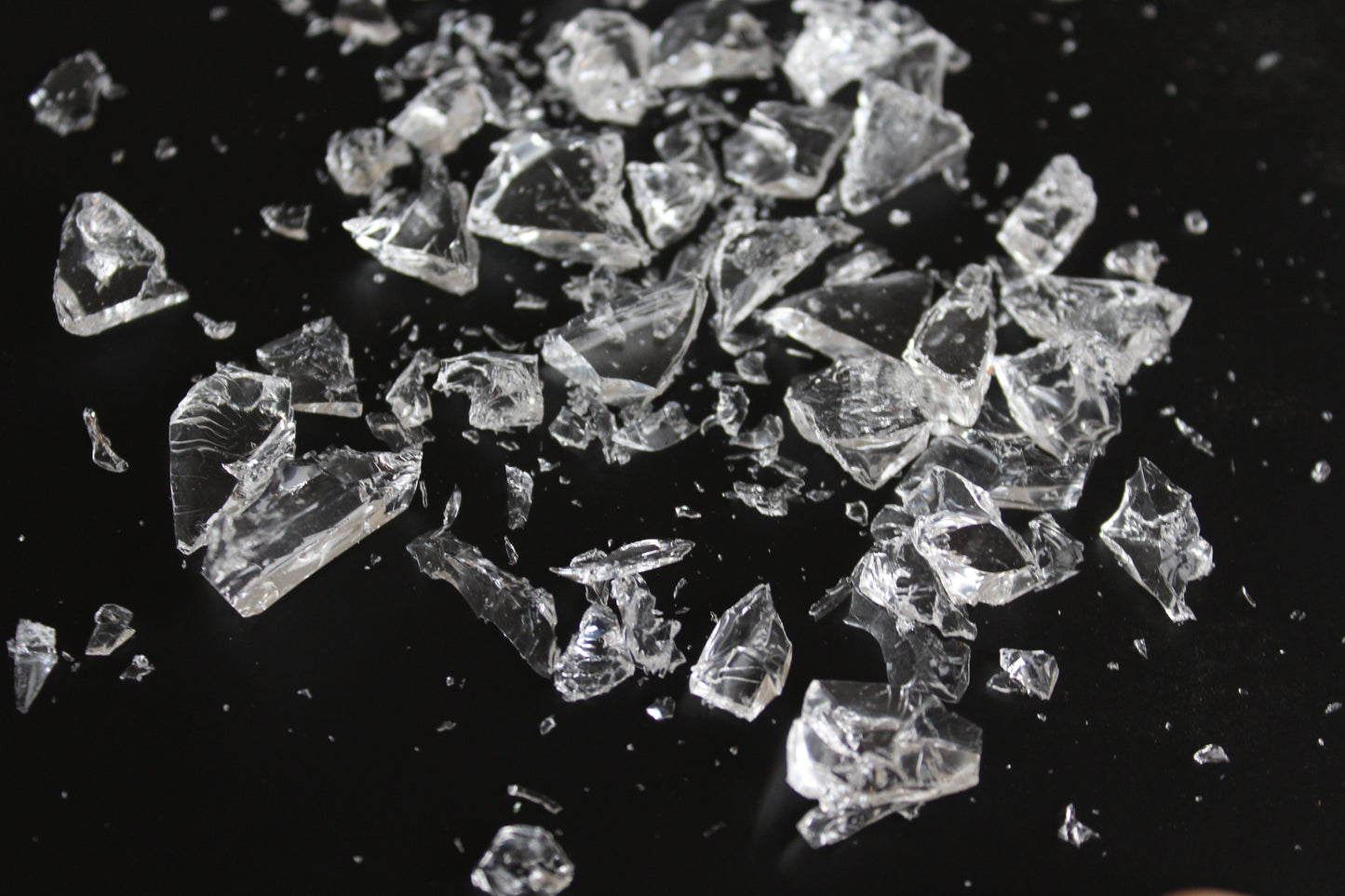 Shattered Silicone Glass Prop