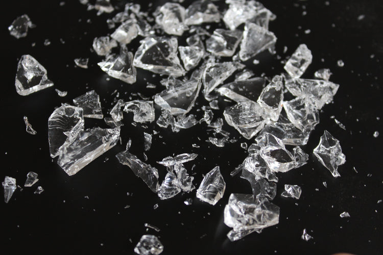 Shattered Silicone Glass Prop