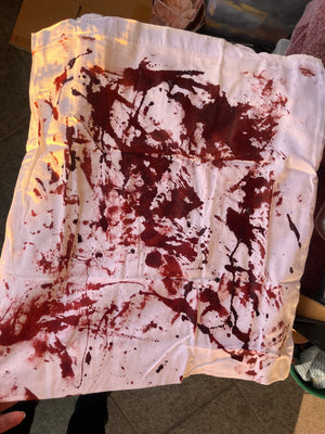 Blood Spattered Tote Bag