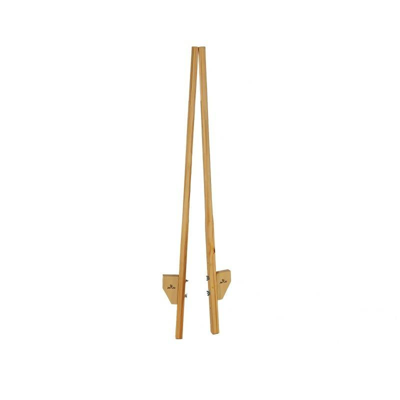 Walking Wooden Stilts with 3 Platforms 180cm