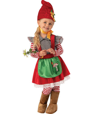 Garden Gnome Girls Costume
