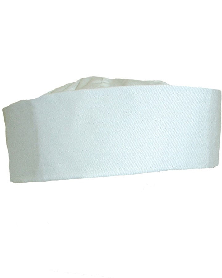 White Sailor Gob Hat