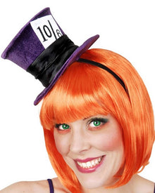 Mini Mad Hatter Purple Hat