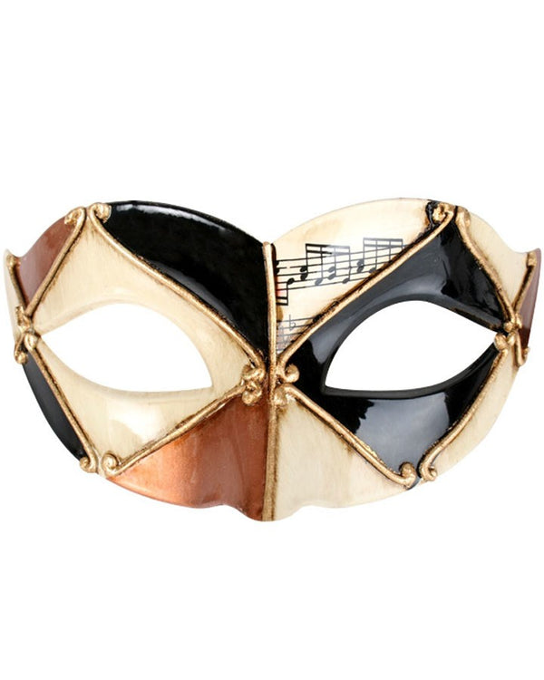 Pietro Gold and Black Eye Mask