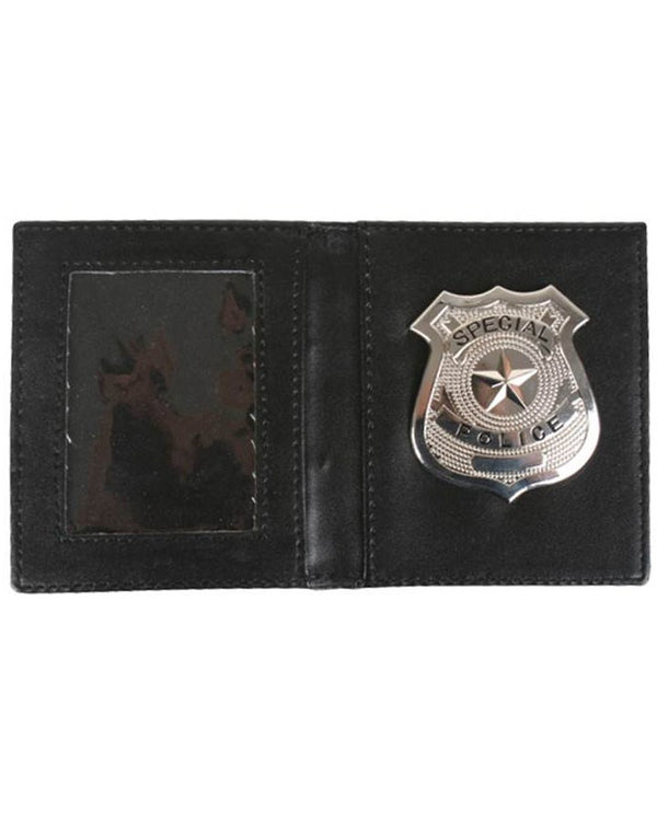 Police Badge in Wallet Accessory