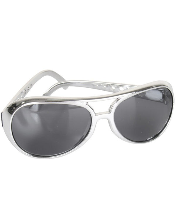 The King Of Rock Silver Sunglasses