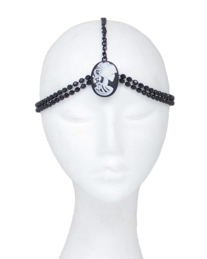 Cameo Skeleton Head Chain