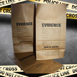 Paper Evidence Bag Prop