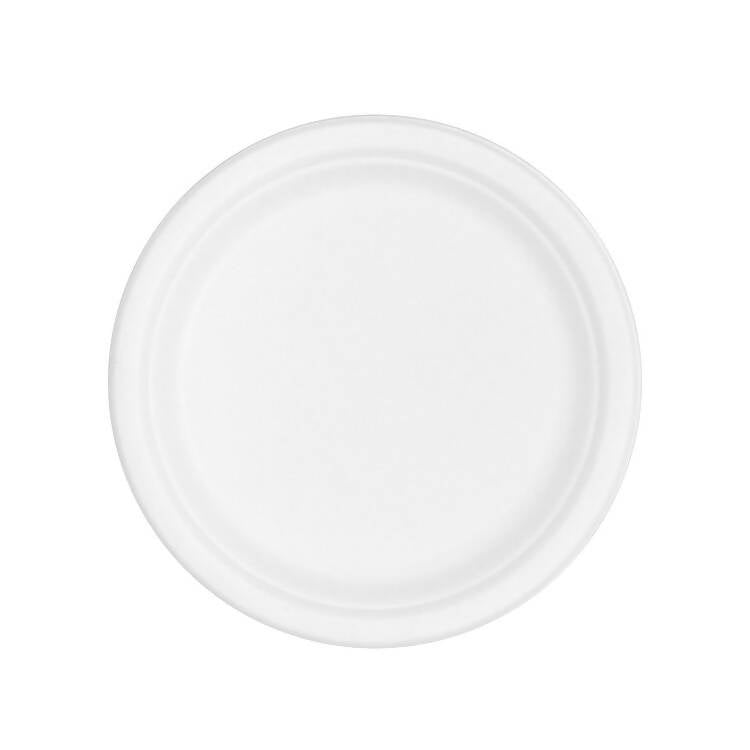 Eco Round White 23cm Plate Pack of 25