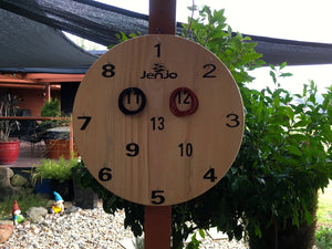 Wooden Giant Hookey Ring Board Lawn Game 68cm