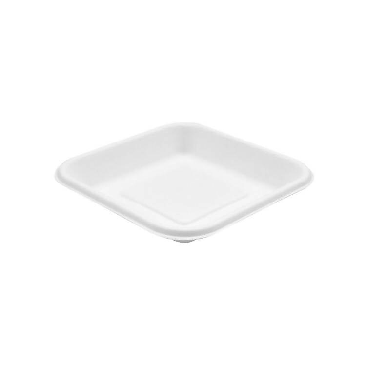 Eco Square 14cm Food Tray Bulk Pack of 2250