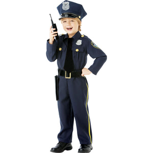 Playtime Police Officer Boys Costume 4-6 years