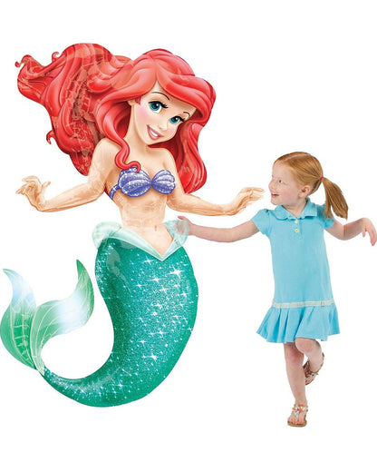 Disney The Little Mermaid Airwalker Balloon 1.3m