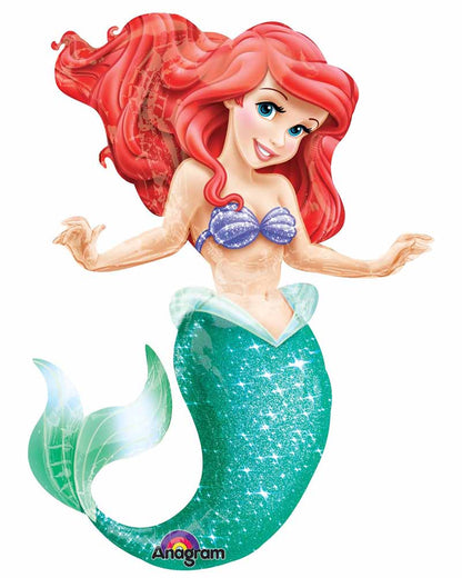 Disney The Little Mermaid Airwalker Balloon 1.3m