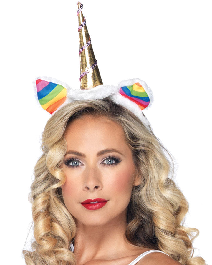 Rainbow Unicorn Headband