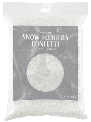 Christmas Snow Flurries Artificial Snow Plastic Confetti
