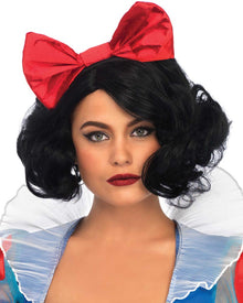 Black Curly Bob Wig