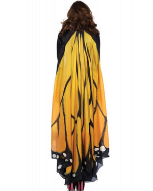 Yellow and Black Butterfly Cape