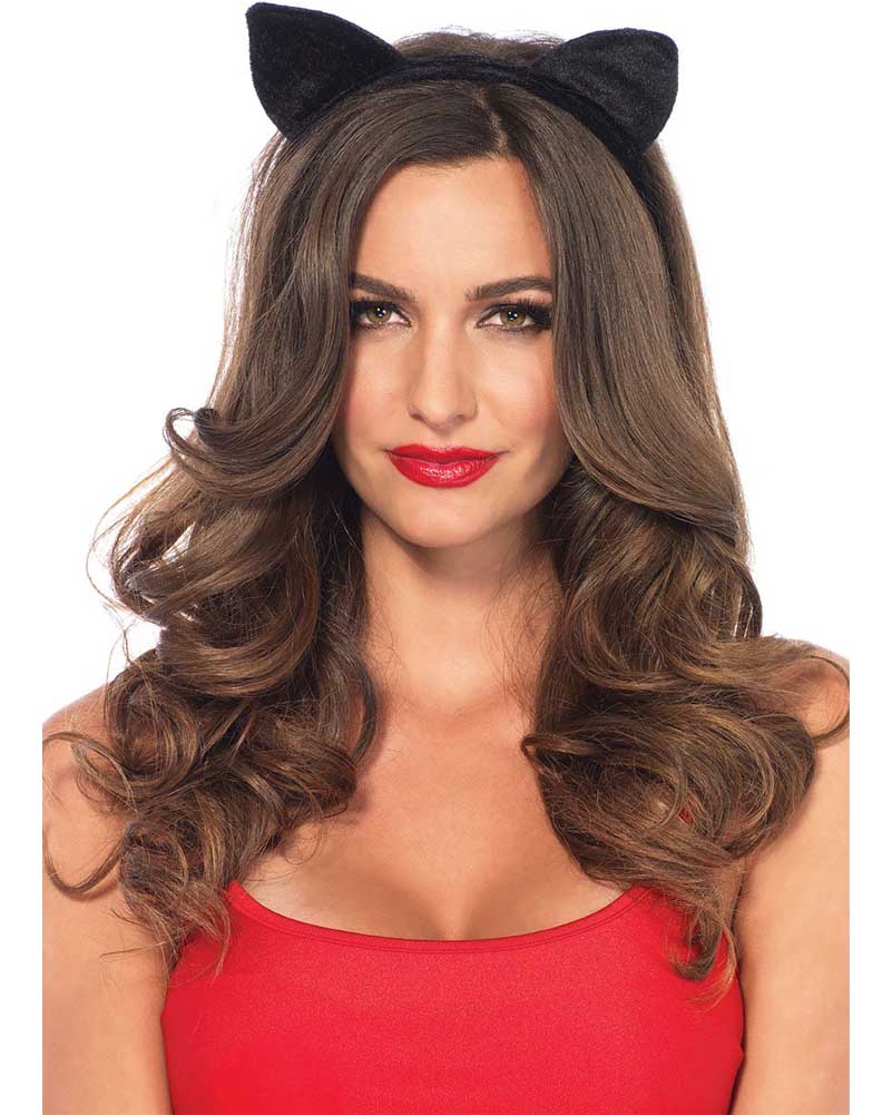 Black Velvet Cat Ears
