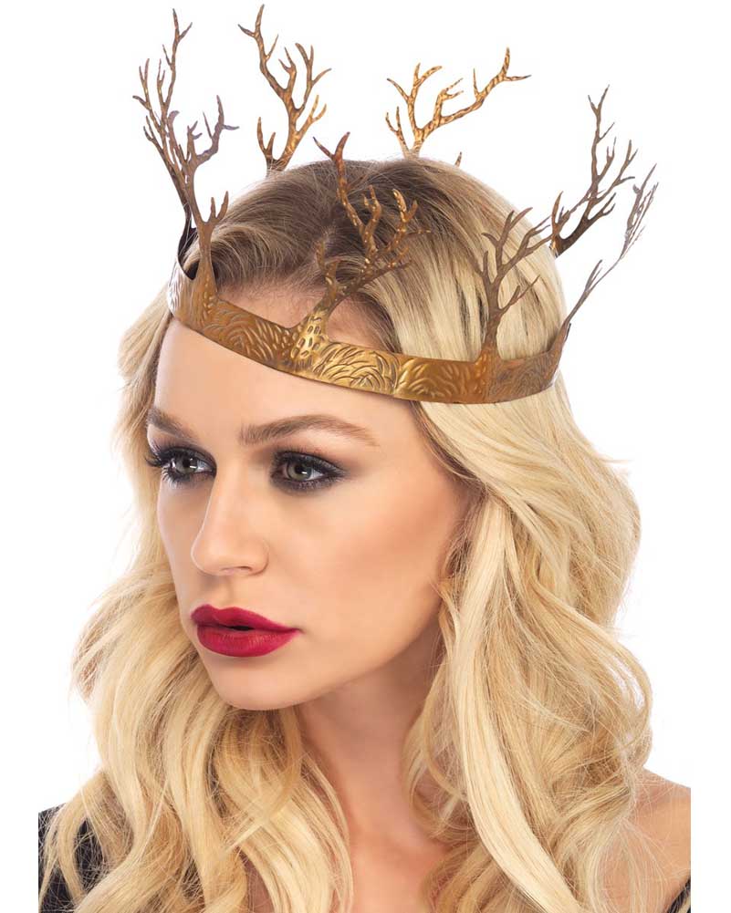 Metal Fantasy Forest Crown