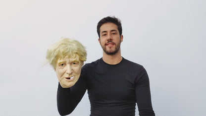 Boris Johnson with Hair Deluxe Mask
