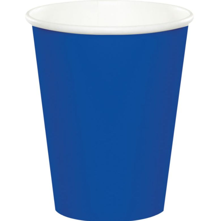 Cobalt Paper Cups 266ml Pack of 24