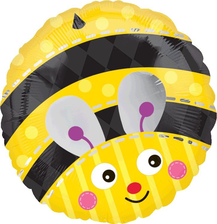 45cm Standard XL Cute Bumble Bee Balloon