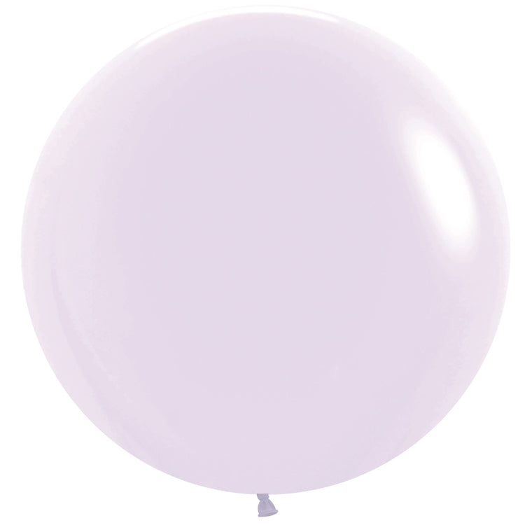 Sempertex 60cm Pastel Matte Lilac Latex Balloons 650 10PK