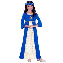 Tudor Princess Blue Girls Costume 4-6 Years