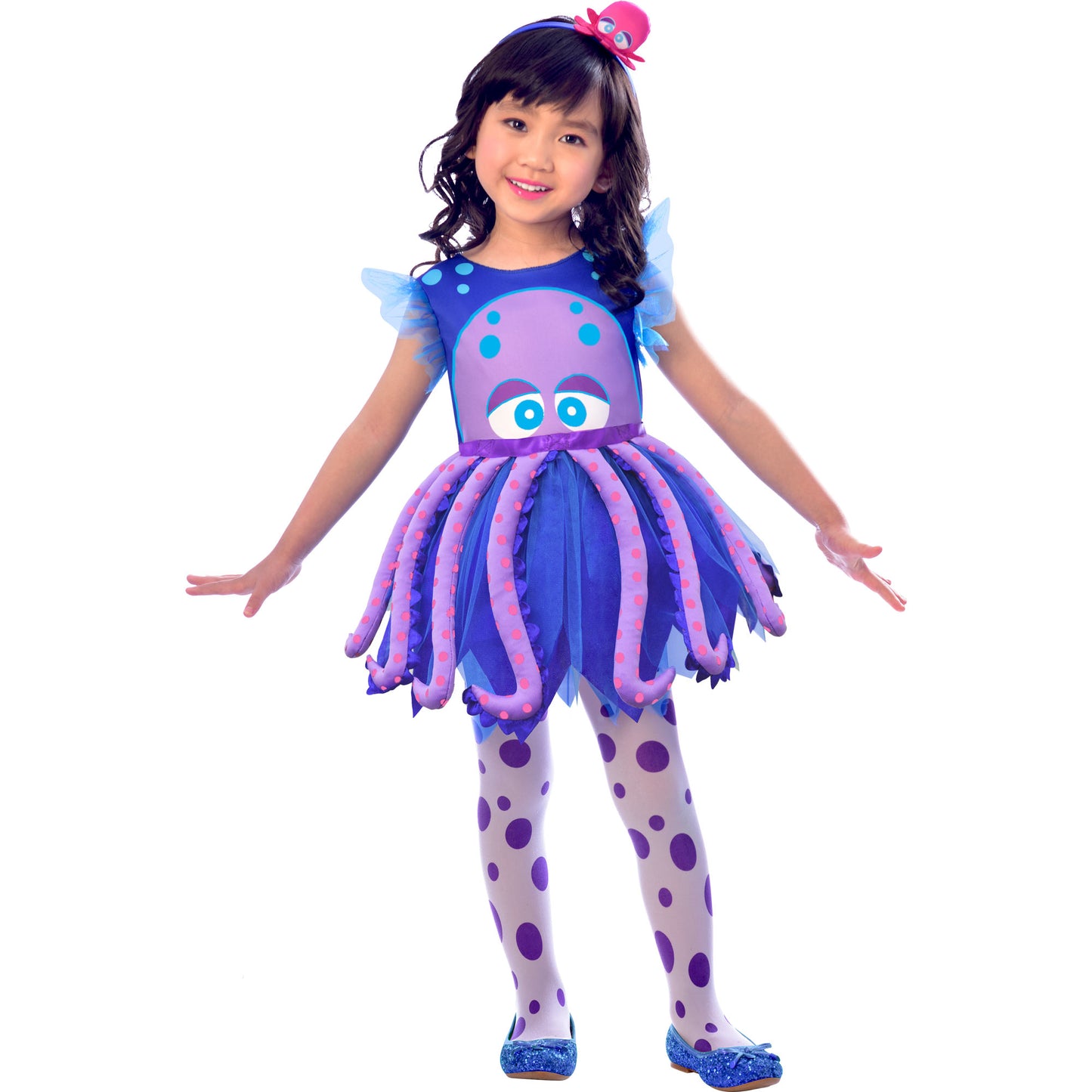 Elly Octopus Girls Costume 3-4 Years