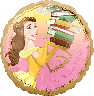 45cm Standard HX Beauty & The Beast Belle Once Upon A Time Balloon
