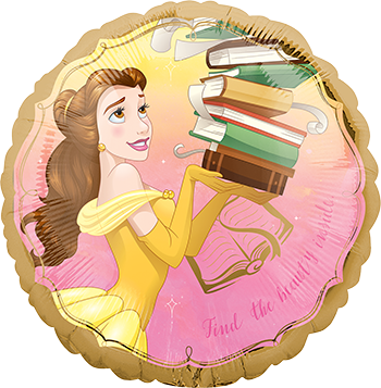 45cm Standard HX Beauty & The Beast Belle Once Upon A Time Balloon