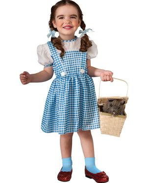 The Wizard of Oz Adorable Dorothy Girls Toddler Costume