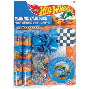 Hot Wheels Wild Racer Mega Mix Favors Value Pack Pack of 48
