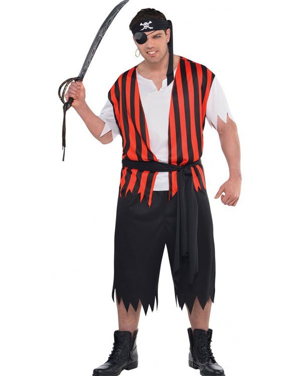Ahoy Matey Pirate Plus Size Mens Costume