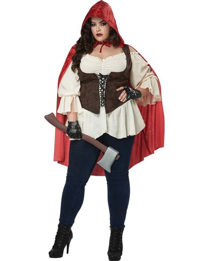 Aint Afraid a No Wolf Womens Plus Size Costume