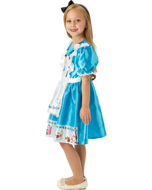 Disney Alice In Wonderland Deluxe Girls Costume