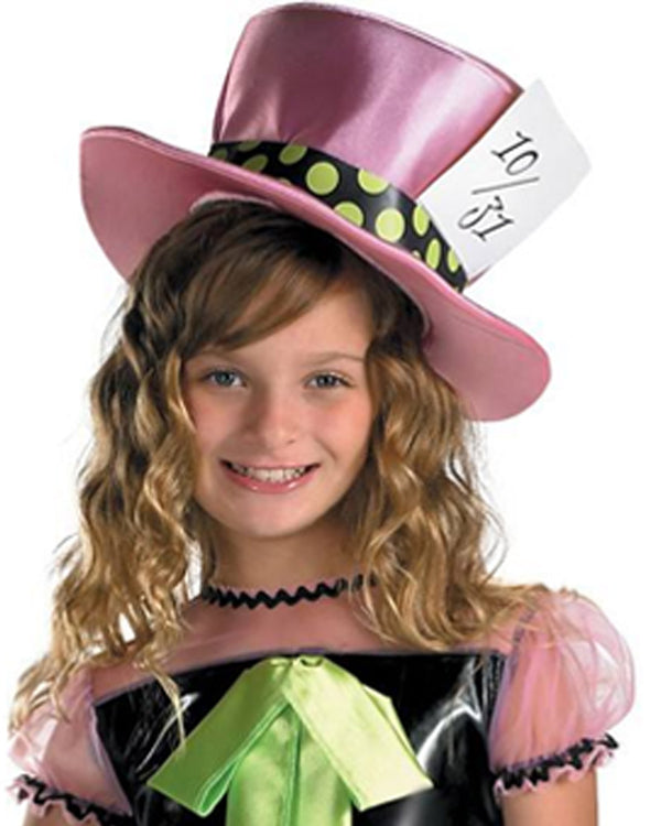 Alice in Wonderland Mad Hatter Girls Costume