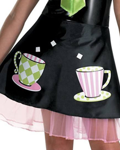 Alice in Wonderland Mad Hatter Girls Costume