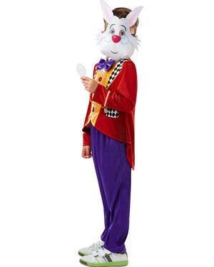 Disney Alice In Wonderland White Rabbit Boys Costume
