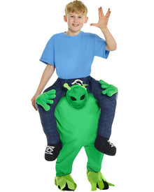 Alien Piggyback Boys Halloween Costume