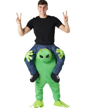 Alien Piggyback Mens Costume