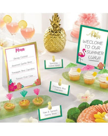 Aloha Mini Buffet Decorating Kit Pack of 12