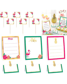 Aloha Mini Buffet Decorating Kit Pack of 12