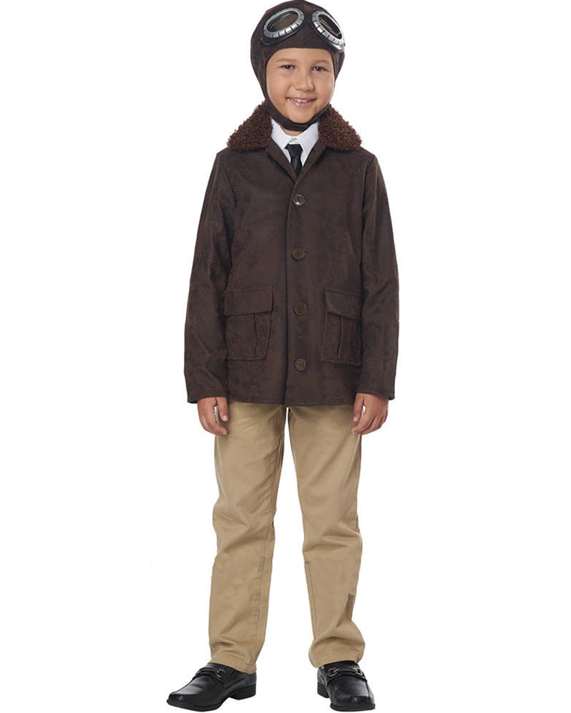 American Aviator Kids Costume