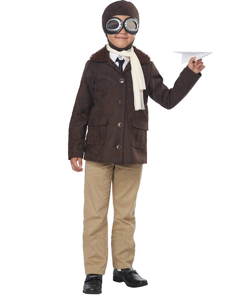 American Aviator Kids Costume