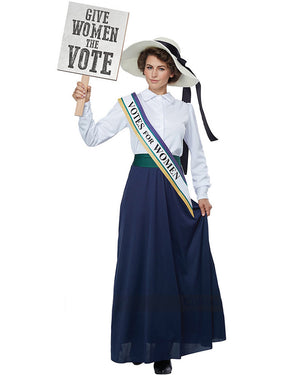 American Suffragette Womens Costume